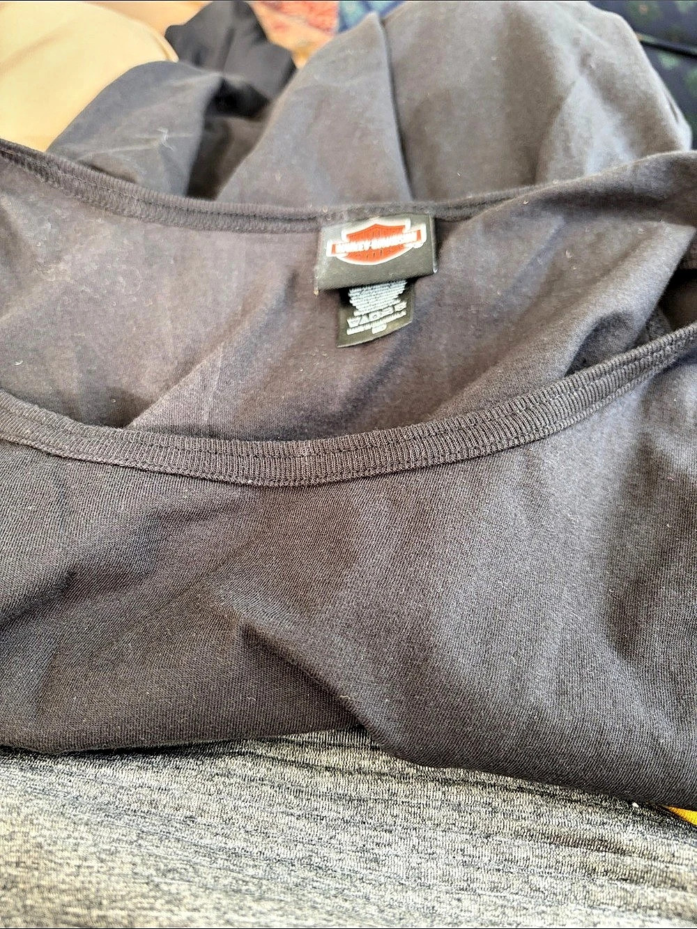 Harley-Davidson Black tank top Size Medium Like New